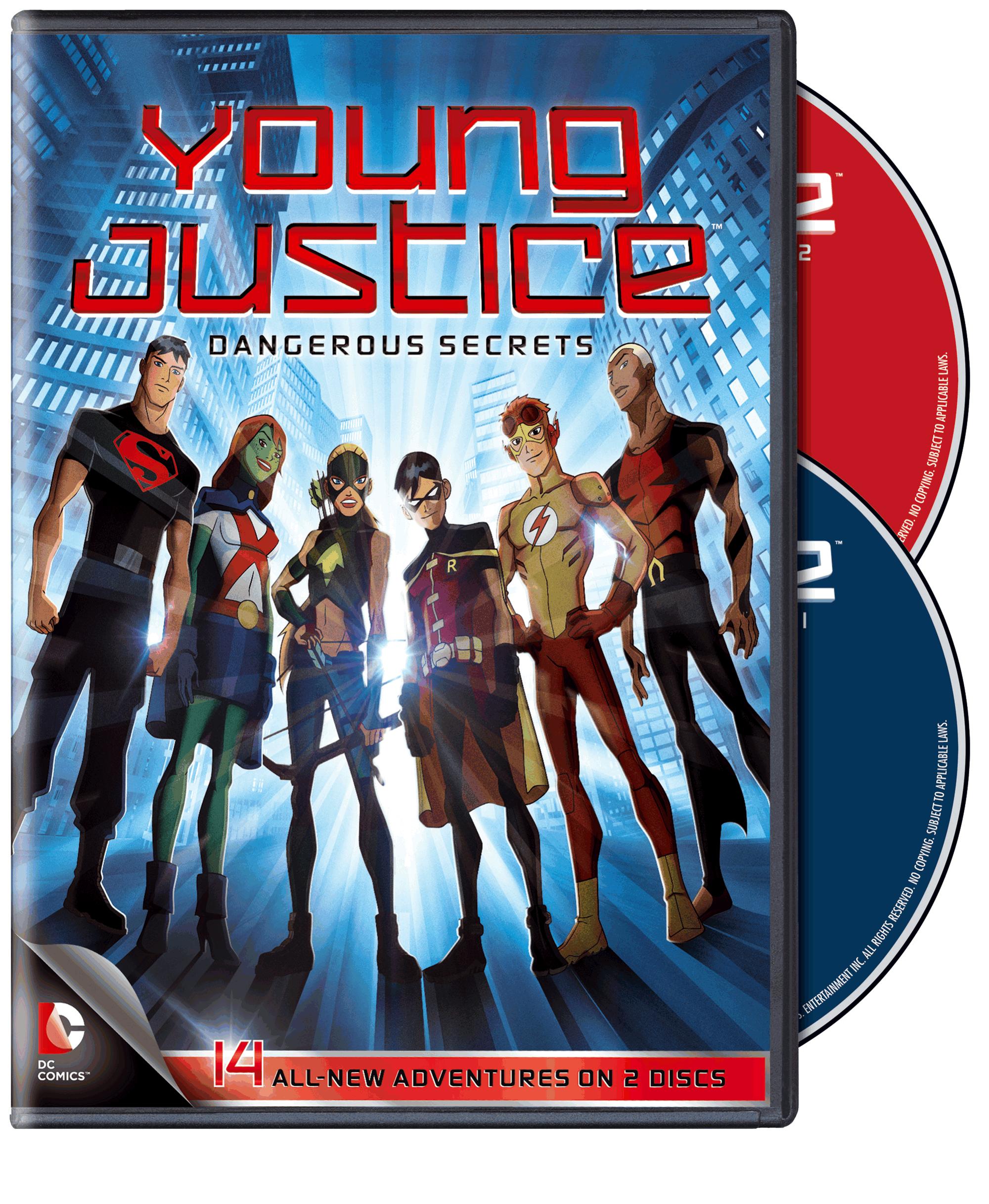Young Justice: Dangerous Secrets DVD